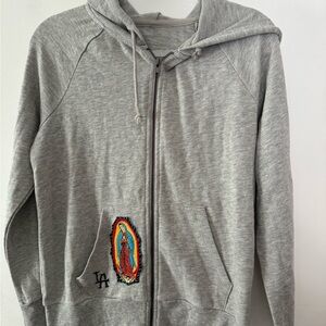 Los Angeles Virgen de Guadalupe Embroidered Hoodie
